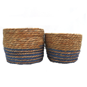 The blues baskets (set of 2)