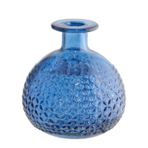 Blue Bud Diamond Vase