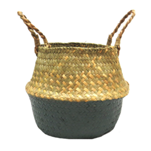 Getti basket (grey/green)