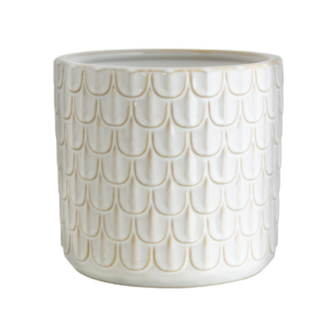 Cream Texture Pot