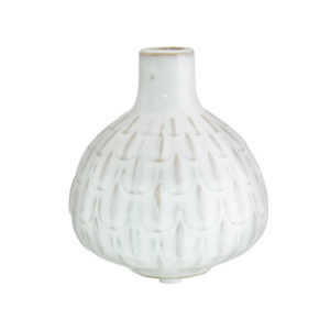 Cream Texture Vase