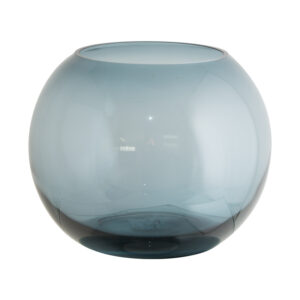 Alexis Blue Ball Vase