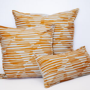 Horizontal Orange lines Circles