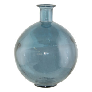 Dark Blue Belly Vase