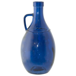 Pacific Blue Glass Bottle Vase
