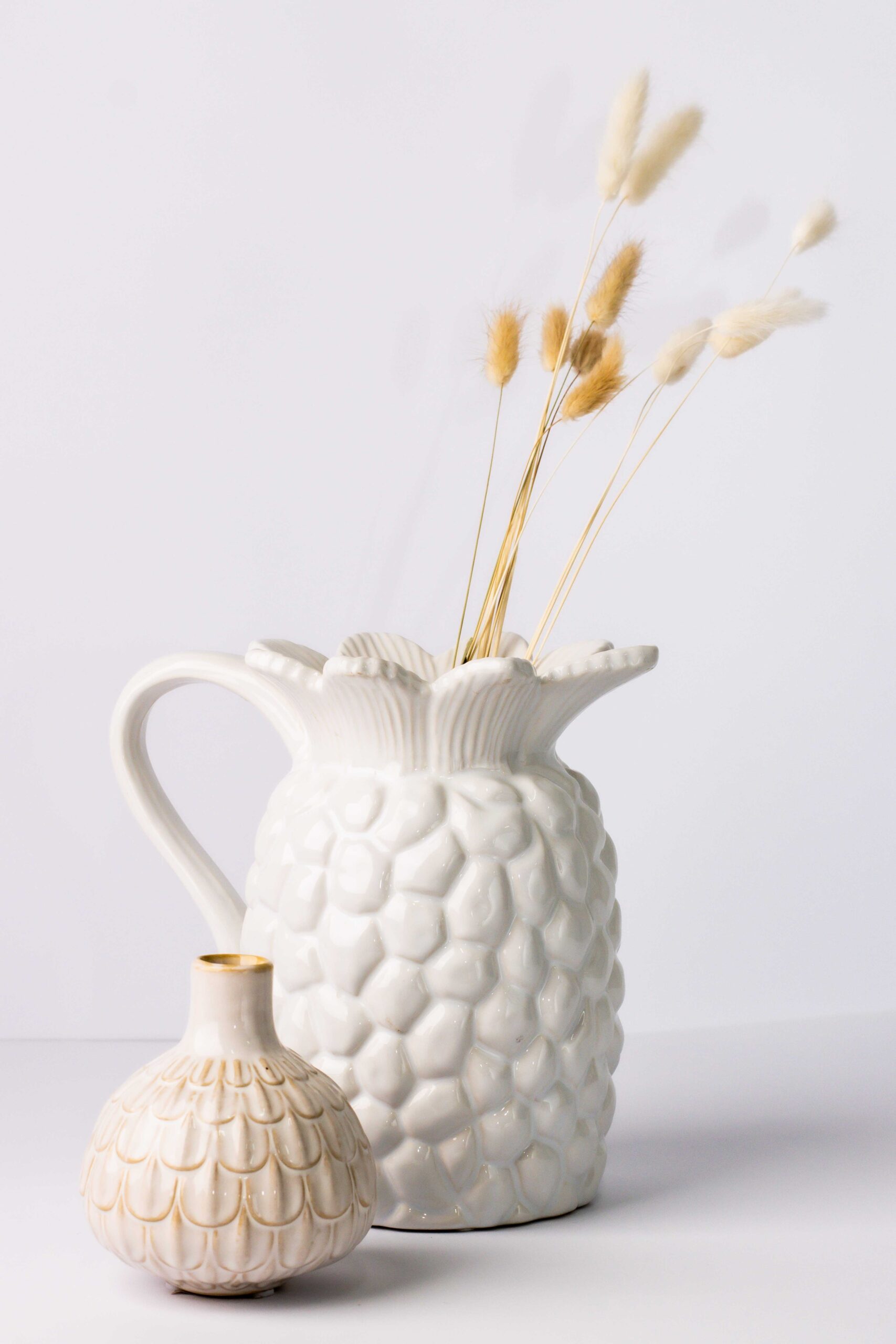 Decorative White Pineapple - Image 2